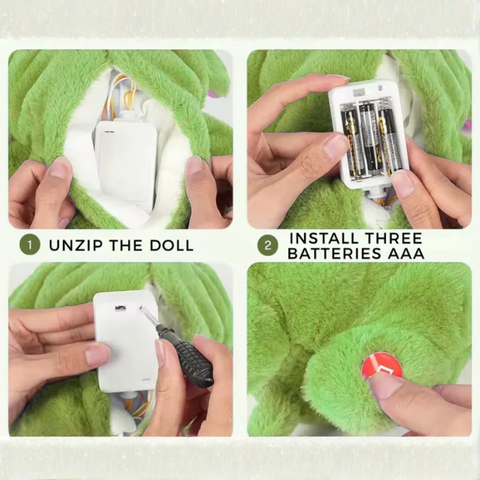 Breathing Grinch Plush