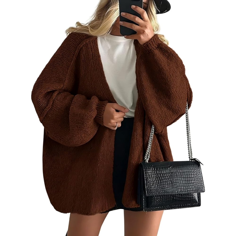 Oversized Cardigan Sweater